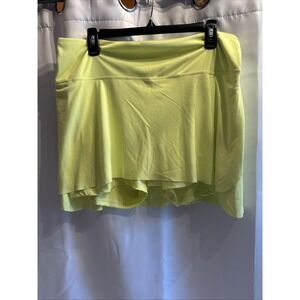 Bright Yellow Women's XL Tennis Golf Pickleball Skort Activewear